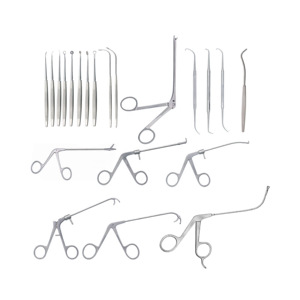 Juego de Instrumentos de Cirugía Endoscópica de Senos Paranasales de Acero Inoxidable de Alta Calidad, 21 Piezas, Instrumentos ORL de OMI - Product Image 1