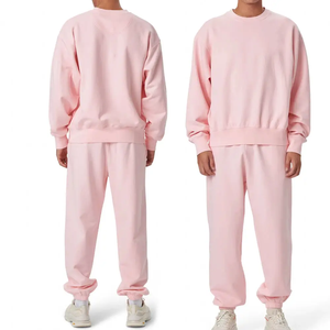 Nuevo estilo 2023 invierno de talla grande traje de jogging chándal grueso pesado 2 piezas Casual suelto cuello redondo - Product Image 4