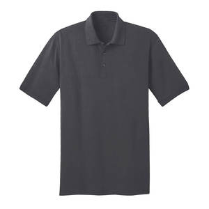 Polo classique décontracté à manches courtes en jersey uni pour homme, coupe classique - Product Image 6