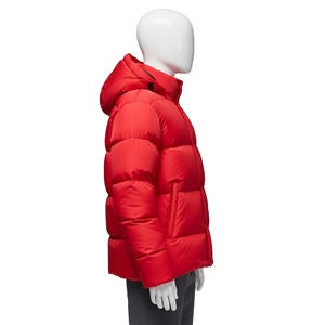 Blouson d'hiver chaud pour homme grande taille, nouveau design tendance, col montant, broderie logo avant, style bulle, 2026 - Product Image 3