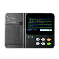 OSCAT Appareil ECG vétérinaire pour animaux de compagnie, enregistreur ECG synchrone 12 dérivations, postes de travail ECG pour chats et chiens, équipement vétérinaire pour hôpitaux vétérinaires