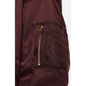 PRO ENTERPRISES Blouson d'aviateur d'hiver pour femme 100% polyester respirant avec logo personnalisé sur le devant - Product Image 2