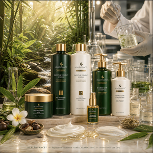 ทรีทเม้นท์บำรุงเส้นผม-เคราตินยืดผมธรรมชาติ อะมิโน น้ำมันธรรมชาติ สารสกัดสมุนไพรจากไม้ไผ่อเมซอน แบรนด์ OEM/HEALTHVANCE - Product Image 2