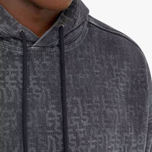 Long Sleeve Cotton <b>Jean</b> Hoodie Attractive Top Selling Winter Outfit with Plain Dyed Technique Direct Factory Outlet - Product Image 5