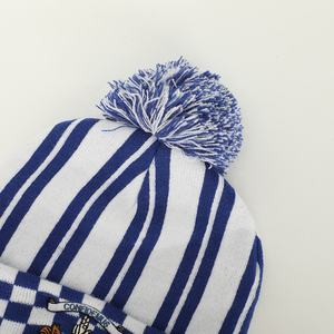 Bonnet de ski d'hiver brodé en acrylique unisexe de haute qualité personnalisé bonnet brodé étiquette tissée teint Gorras vente en gros - Product Image 2