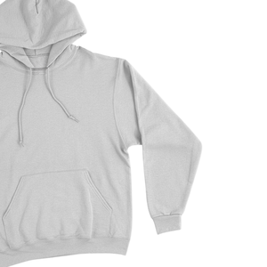 Sudadera con Capucha Gris Claro para Hombre y Mujer, Sudadera Informal con Capucha, Cálida, de Forro Polar, Manga Larga, Ropa de Calle para Invierno, Uso Diario - Product Image 3