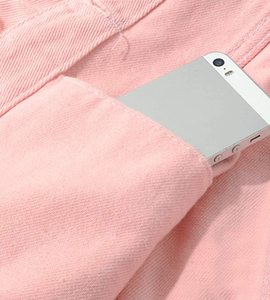 OEM por encargo de las mujeres Top Trending botón estilo chaqueta de mezclilla Super calidad ligero peso excelente piel de oveja de cuero de algodón crudo - Product Image 4