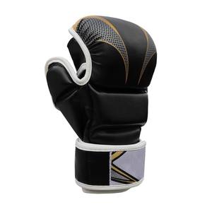 Gants de boxe MMA avec logo personnalisé Fabricants Gants de sparring en cuir PU personnalisés Entraînement Vente en gros - Product Image 4