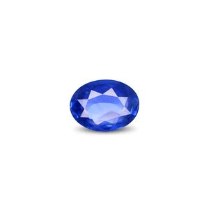 Zafiro Azul Facetado en Forma de Estrella de 2.65 Quilates, 1.5mm X 10mm, Natural, Tratado Térmicamente, 8mm de Altura, 1mm de Diámetro del Orificio - Product Image 1