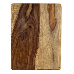 Planche à découper en bois légère couleur bois naturel forme rectangulaire pour hacher les légumes prix abordable fournisseur indien - Product Image 3