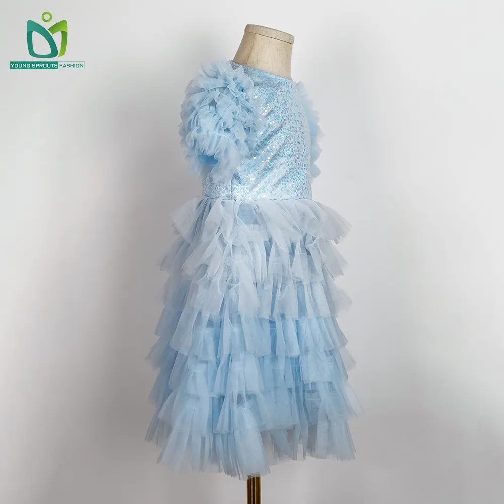 Moda tasarım amerikan kız fantezi ck bebek parti kız prenses elbise