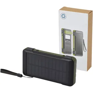 Banque d'alimentation solaire durable recyclée Soldy, gadgets promotionnels - Product Image 4