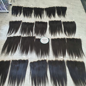 100% cabello crudo vietnamita HD encaje frontal 13x4 13x6 cabello para mujeres negras, precio al por mayor - Product Image 1