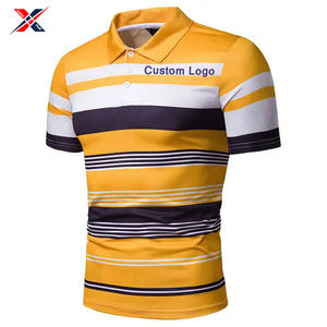 2025สินค้ามาใหม่เสื้อยืดโปโลสำหรับผู้ชายทำจากผ้าฝ้ายระบายอากาศได้ดีชุดลำลองราคาขายดี - Product Image 3