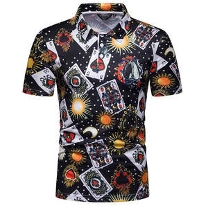 Camisetas Polo para hombre de talla grande, camisetas polo de sublimación personalizadas, de secado rápido, manga corta de alta calidad con logotipo personalizado para unisex - Product Image 1