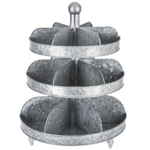 DECOR HAAT Luxury Handmade Designer Metal Eco-Friendly High Standard Quality Cake Stand Unique Fancy Wholesale New Features - Product Image 2