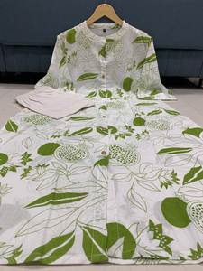 COLECCIÓN DE DISEÑADOR DHAMAKA DE VERANO Disfruta de tu verano con nuestro increíble conjunto de pantalones Kurti Elegante conjunto Kurti para este verano - Product Image 6