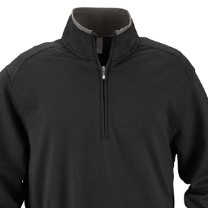 Sweat <b>Shirts</b> Custom Logo Quarter <b>Zip</b> <b>Shirts</b> Thermal Cotton Fleece Plain Fashion Winter Tops Quarter <b>Zip</b> Sweatshirts for <b>Mens</b> - Product Image 4