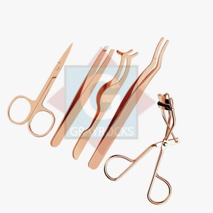 Premium Quality Customized Logo Lash <b>Applicator</b> Tweezer Private <b>Label</b> Eye Lash Tweezers - Product Image 1