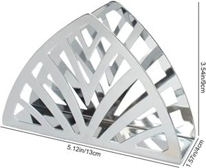 Hot Sell Stainless Steel Napkin Stand Paper Holder Stands Napkin <b>Caddy</b> for <b>Table</b> - Product Image 1
