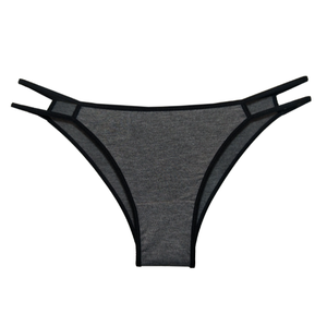 ชุดชั้นในบิกินี่ผู้หญิง ผ้าถักเนื้อแน่น 100% ผ้าฝ้าย ระบายอากาศดี ทรงเอวกลาง สำหรับผู้ใหญ่ ยืดหยุ่น กระชับหน้าท้อง ไร้ตะเข็บ - Product Image 5