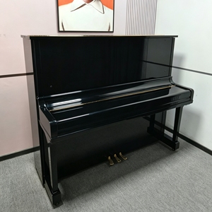 Top Yamahas U30BL Upright Piano Japan Made Black Piano Stable Structure Excellent Sound Quality second hand UX UX1 UX2 UX3 U3 - Product Image 2