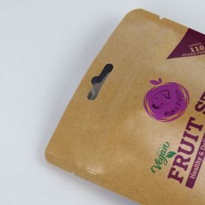 Mixed Dried Fruits Matte Stand Up <b>Bag</b> with Window - Resealable, <b>Zip</b> & Tear Notch, High Barrier Laminated, Bulk & Retail, Vietnam - Product Image 3
