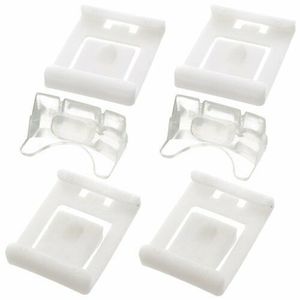 Glissière de rail de siège, clip de guidage, compatible avec VW Golf Jetta Audi Seat OEM 435881203A - Product Image 1