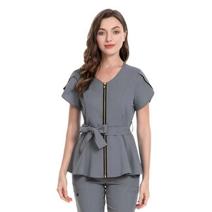 Uniformes Médicos de Lona Tejida Personalizados de Alta Calidad, Opciones OEM y ODM de Pakistán, Soporte MOQ, Uniformes de Hospital Personalizados - Product Image 2