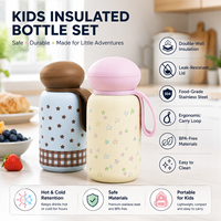 Gobelet isotherme en acier inoxydable pour enfants, personnalisé, OEM, ODM, marque privée, vente en gros