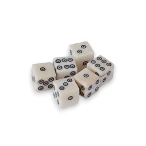 Dés en jade blanc de haute qualité, faits à la main, polis et écologiques, avec des motifs personnalisés, dés à points, pierre naturelle, grossiste - Product Image 1