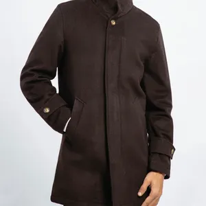 Trendy overcoat men woolen coat best Style clothing for men best quality winter comfortable warm woolen coat for adults