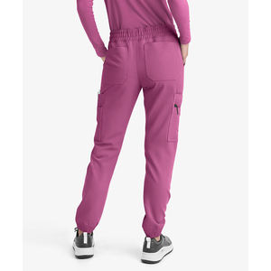 Fashion Hospital <b>Nurse</b> <b>Scrubs</b> Uniform Sets Unisex <b>Scrub</b> Nursing Medical Woven Polyester/Rayon White Dr <b>Scrubs</b> - Product Image 2