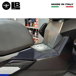 Adesivi per Moto Protezioni Laterali 3D in Gel Resina per Pedane BMW C400X - Product Image 4