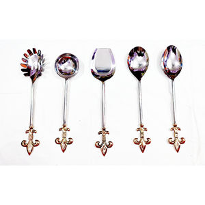 ชุดสลัดแบบแบนทำจากสแตนเลสมีดดีไซน์กิ่งไม้ในบ้านคงทนและราคาสมเหตุสมผล - Product Image 3