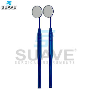 SUAVE SURGICAL INSTRUMENTS Juego de espejos de limpieza dental de calidad superior de acero inoxidable con mango - Product Image 4