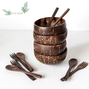 Eco-friendly <b>Coconut</b> <b>Shell</b> Bowls Handmade in Vietnam by Eco2go Vietnam - Product Image 1