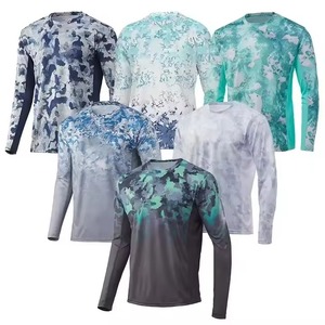 Chemises de pêche à manches longues pour hommes personnalisées, protection solaire UPF50, respirantes, anti-UV, séchage rapide, vêtements de pêche pour homme - Product Image 4