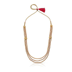 Collar Thushi de Oro de 18k con Perlas y Diamantes Vintage para Mujer - Product Image 2