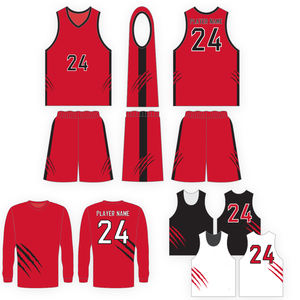 Gran oferta, conjunto de uniforme de baloncesto personalizado, transpirable, de talla grande, antibacteriano, de secado rápido, paquete completo de equipo, bolsa impresa por sublimación - Product Image 5