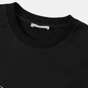 Latest <b>Black</b> Crewneck Sweatshirt for <b>Men</b> Casual Long Sleeve Soft Fleece Comfortable Everyday Wear For Winter Solid Color - Product Image 6