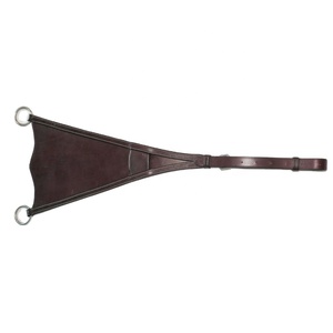 Circunferencia de montar a caballo de cuero redondo con logotipo personalizado con hebillas de martingala ecuestre estable, Halter occidental deportivo para carreras de caballos - Product Image 1