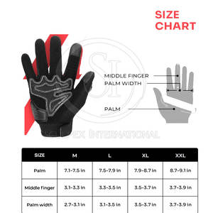 Guantes de moto de nuevo diseño a prueba de agua fabricante de Pakistán guantes de moto para venta en línea - Product Image 4