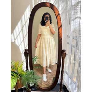 Hermoso Vestido de Encaje de Algodón Puro con Diseño Moderno Reversible, Ropa Casual de Playa para Mujer - Product Image 1