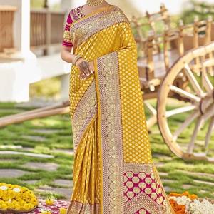 ชุดส่าหรีคอลเลกชั่นที่สวยขึ้นเครื่องบินดีไซน์เนอร์สวย - Product Image 2