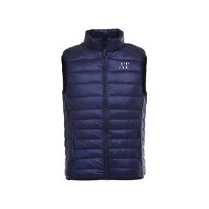 Chaleco acolchado de alta calidad para hombre 2024, estilo personalizado, calentado y decorado con botones, ropa de invierno informal a precio mayorista - Product Image 2