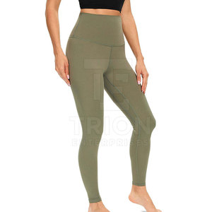 Leggings de yoga pour femmes, style tendance, vente en gros, fabriqués au Pakistan, prix de gros, logo personnalisé - Product Image 2