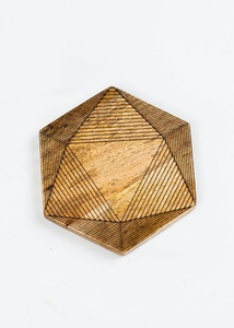 Best quality wooden and walnut coasters - Product Image 4