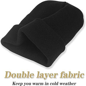 Gorros de Punto de Invierno de Alta Calidad al por Mayor con Logotipo Personalizado, Nuevo Estilo, Más Vendidos a Bajo Precio, Gorros Subidos por Dress Sports - Product Image 4