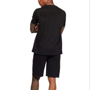 Conjunto de 2 piezas de camisa y pantalones cortos de verano para hombre, ropa de calle personalizada, chándal, chándal, conjunto corto de dos piezas para hombre - Product Image 3